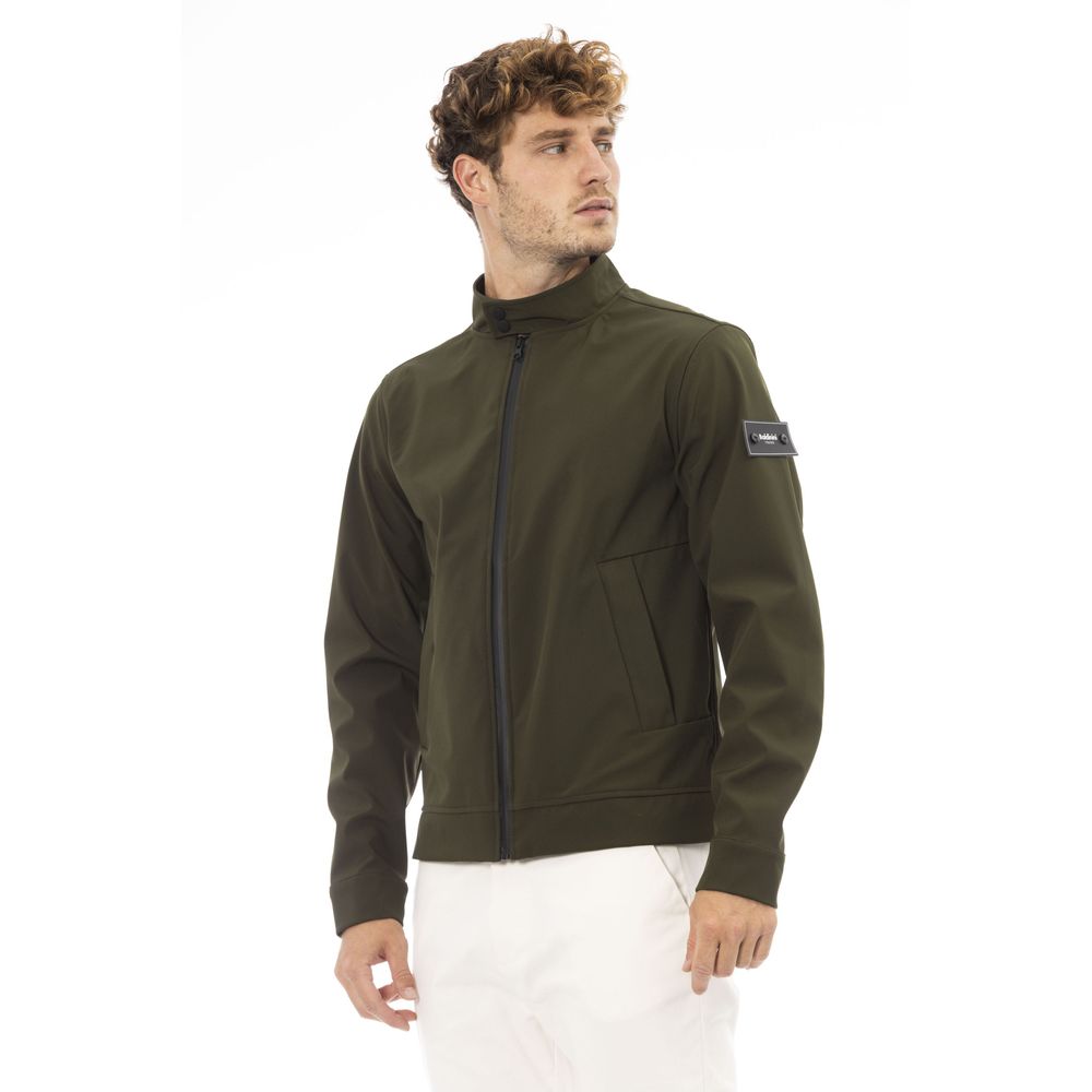 Baldinini Trend Grün Andere Fasern Männer Jacke