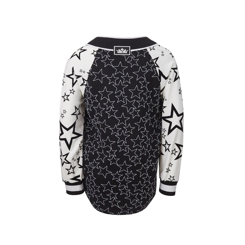 Dolce & Gabbana Schicker schwarzer Baumwollpullover für Frauen