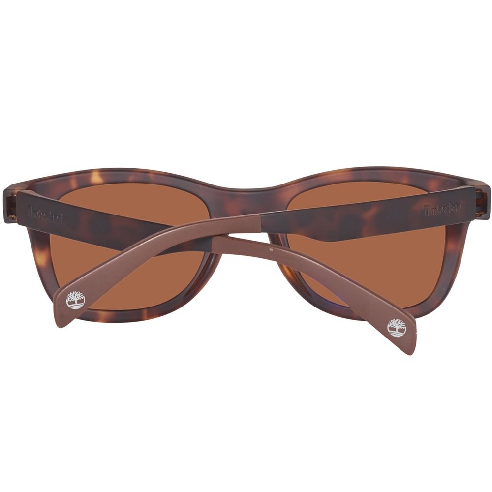 Timberland Braun gespritzte Sonnenbrille