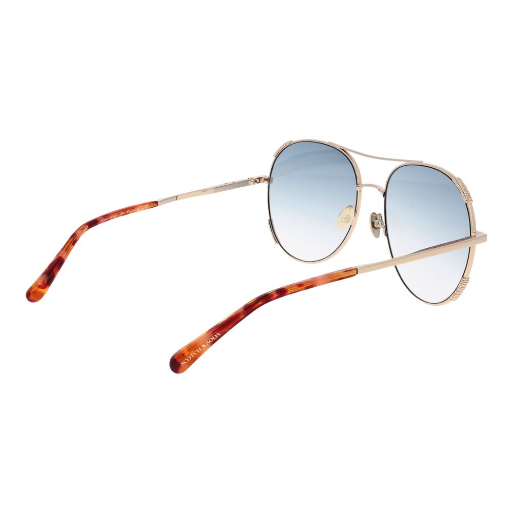 Scotch & Soda Gold Frauen Sonnenbrille
