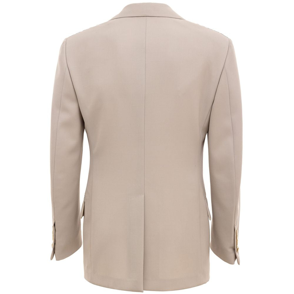 Tom Ford Beigefarbener Wollanzug &