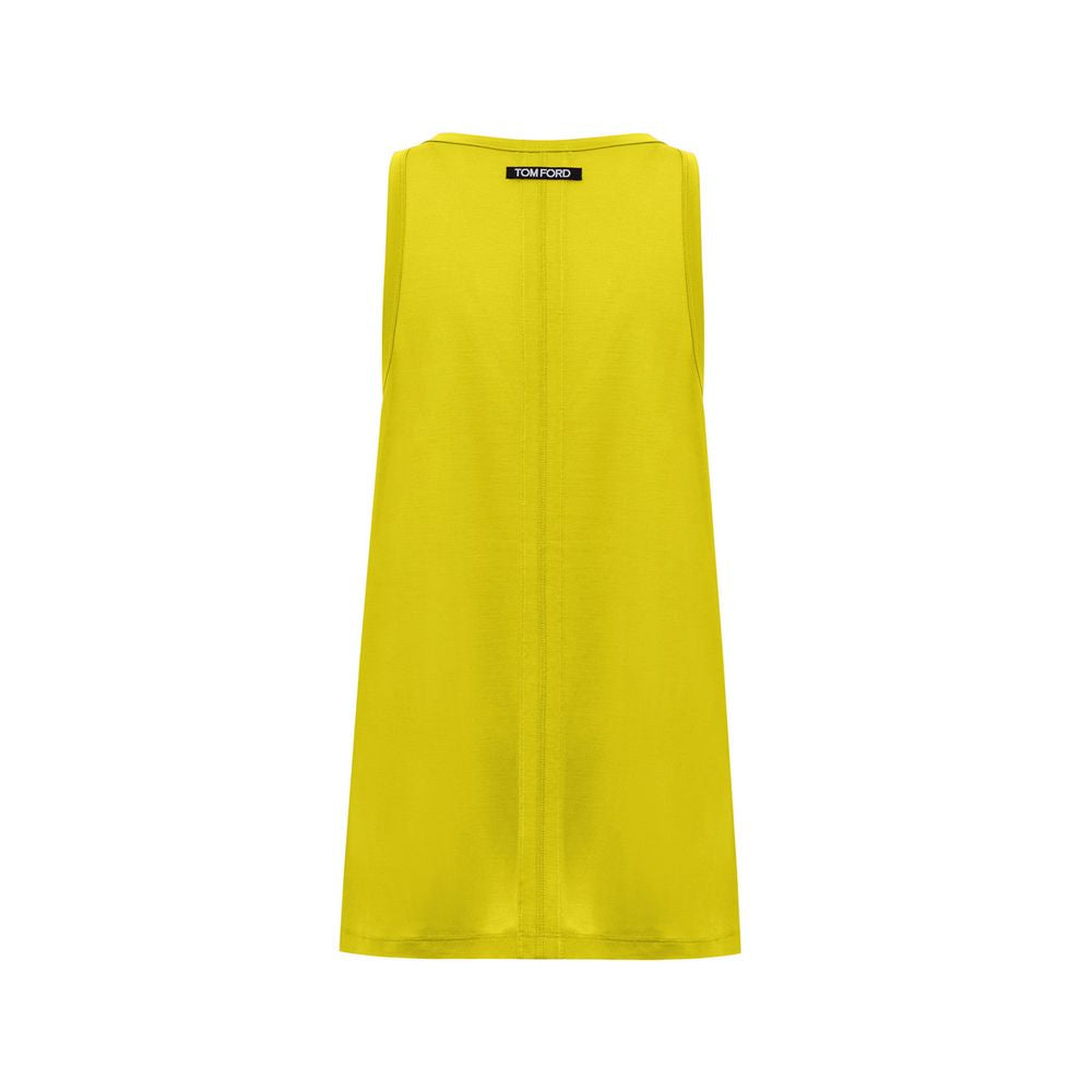 Tom Ford Gelbes Seidentank-Top