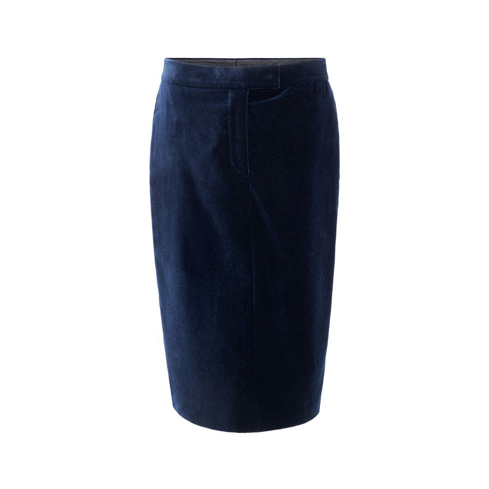 Tom Ford Blauer Baumwollrock