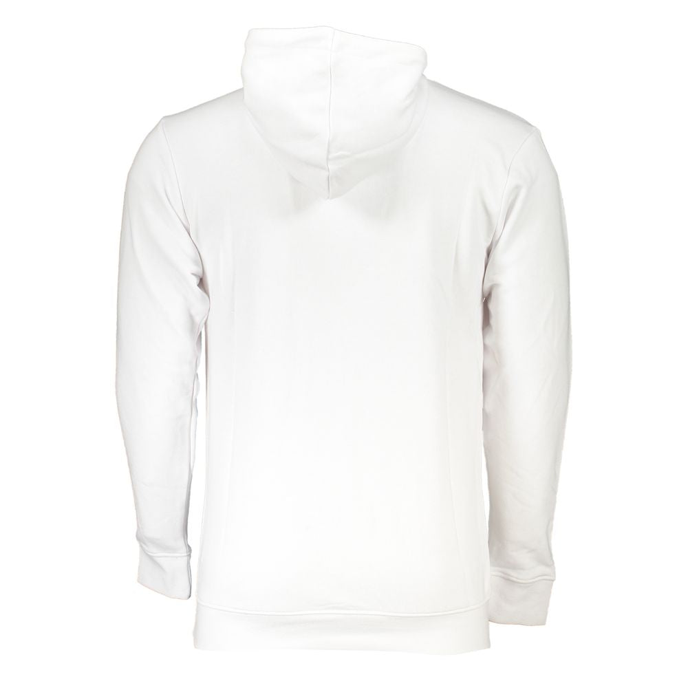 Cavalli Class Weißer Baumwollpullover für Männer