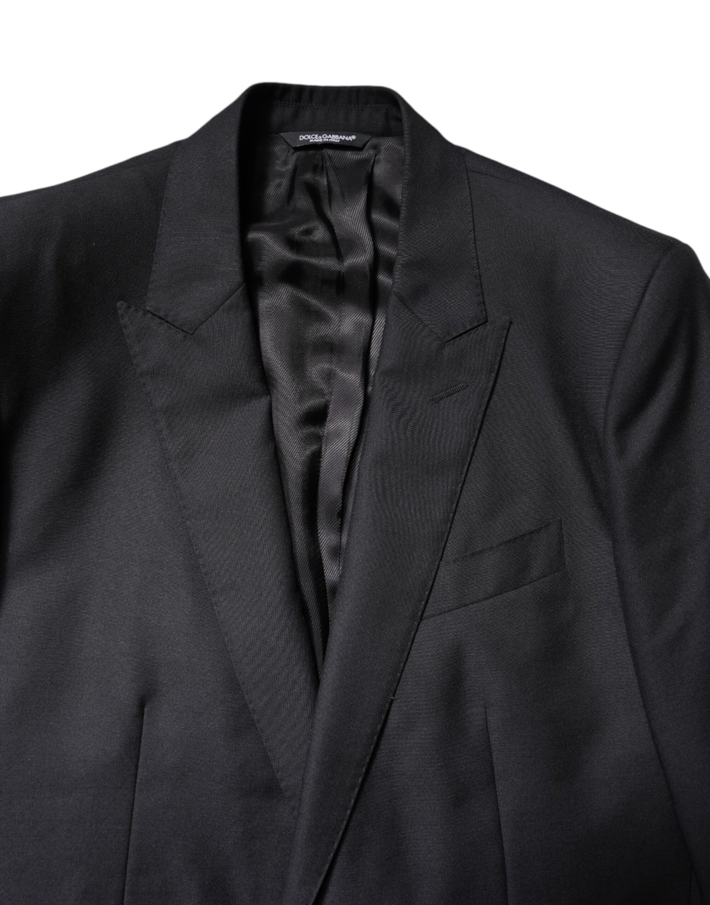 Dolce & Gabbana Blauer MARTINI Wolle Formal 3 Stück Anzug