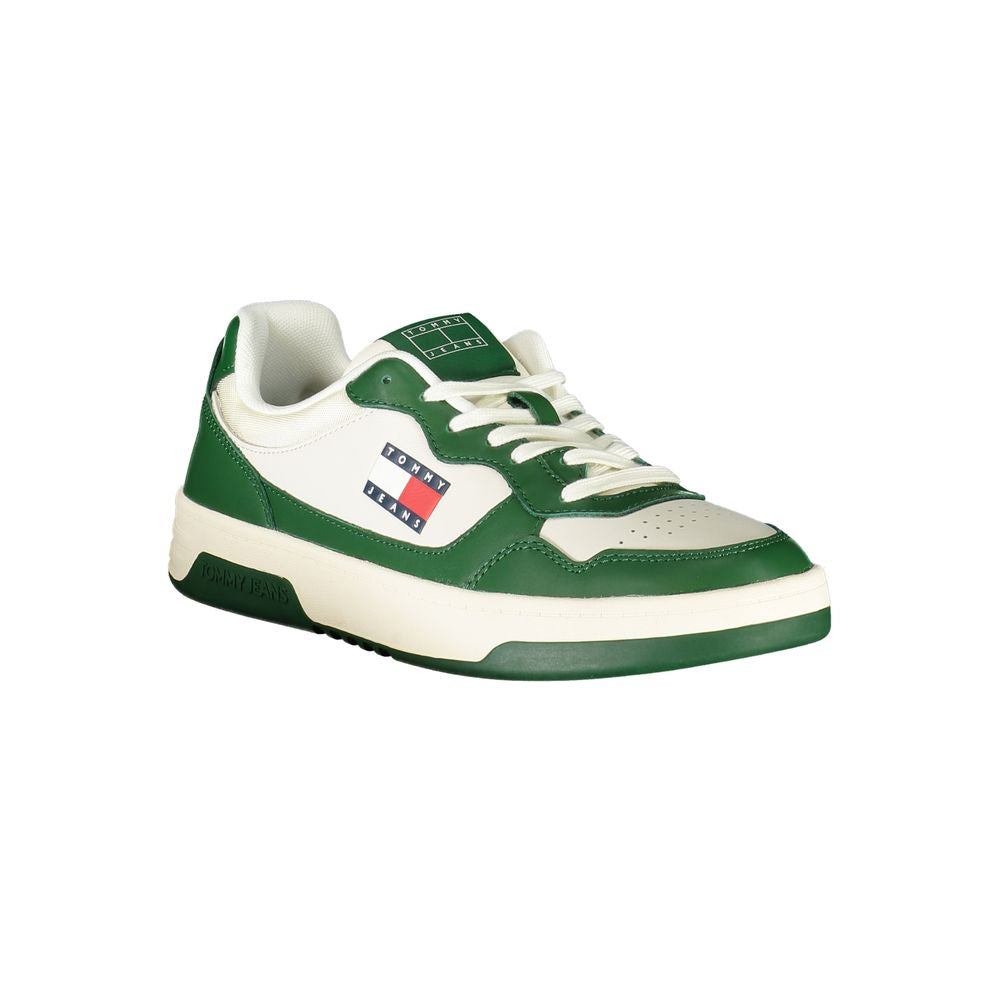 Tommy Hilfiger Weißes Leder Herren Sneaker