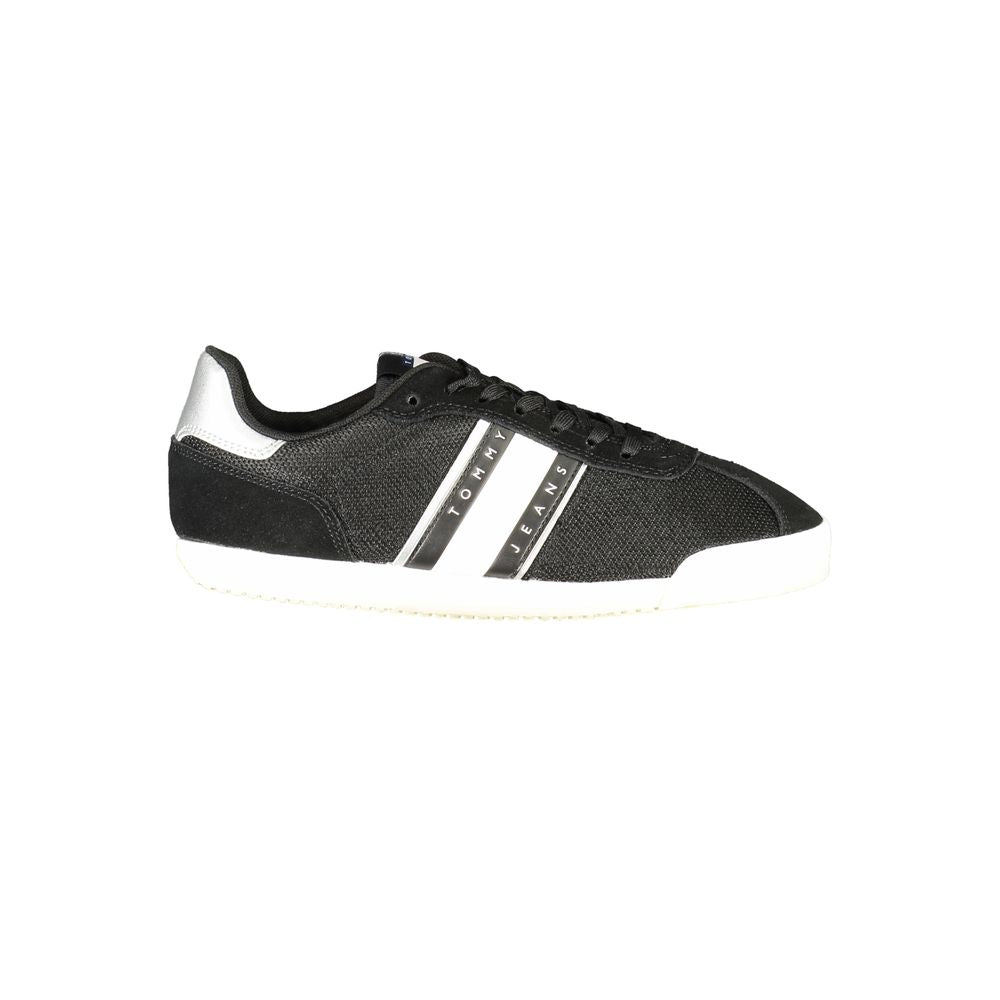 Tommy Hilfiger Schwarzer Polyester Damen Sneaker