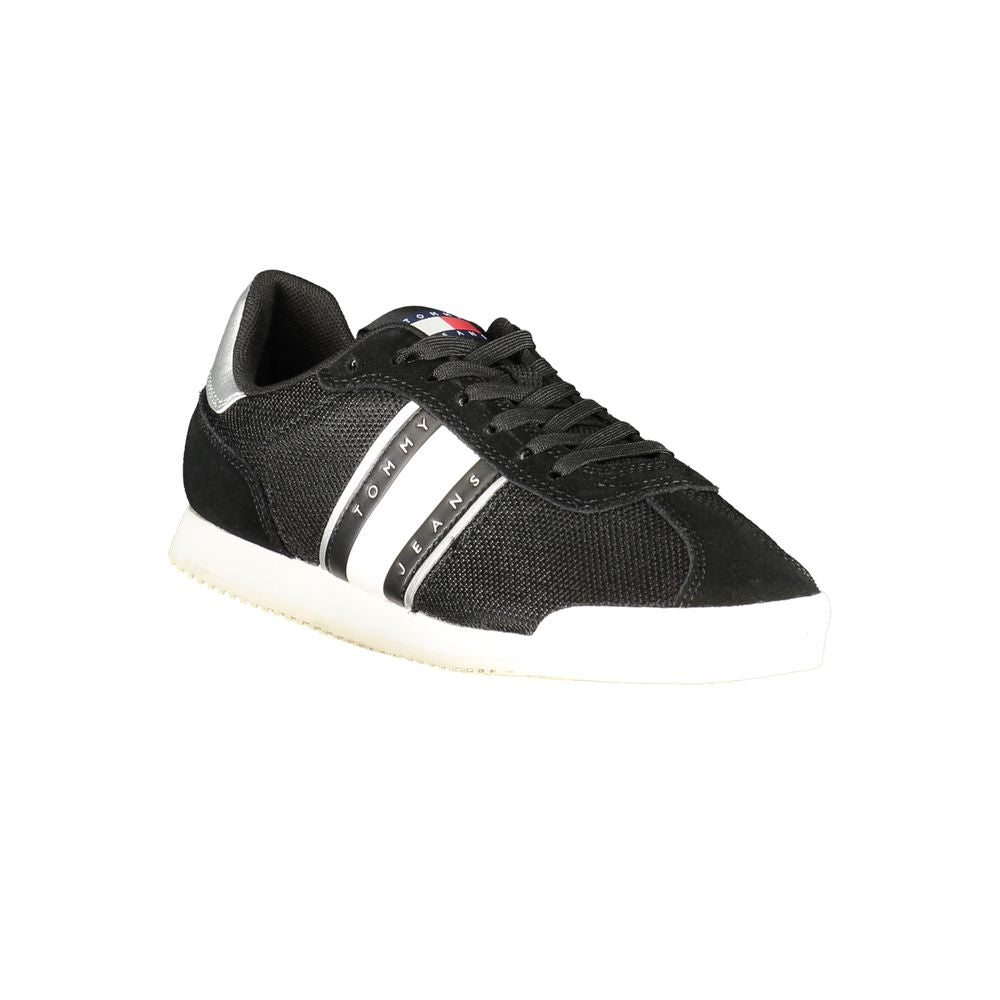 Tommy Hilfiger Schwarzer Polyester Damen Sneaker