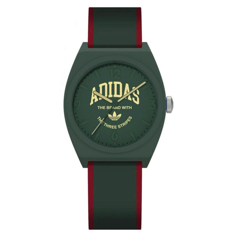Adidas Grüne synthetische Uhr