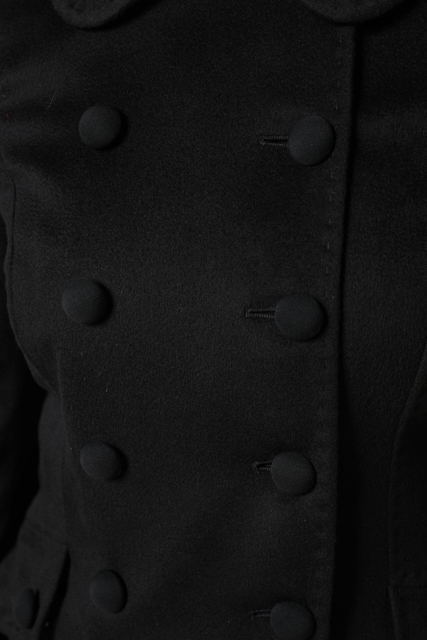 Dolce & Gabbana Schwarze Sartoria Italiano Blazer Jacke aus Wolle