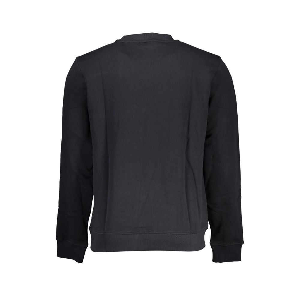 Napapijri Schwarzer Baumwollpullover für Männer