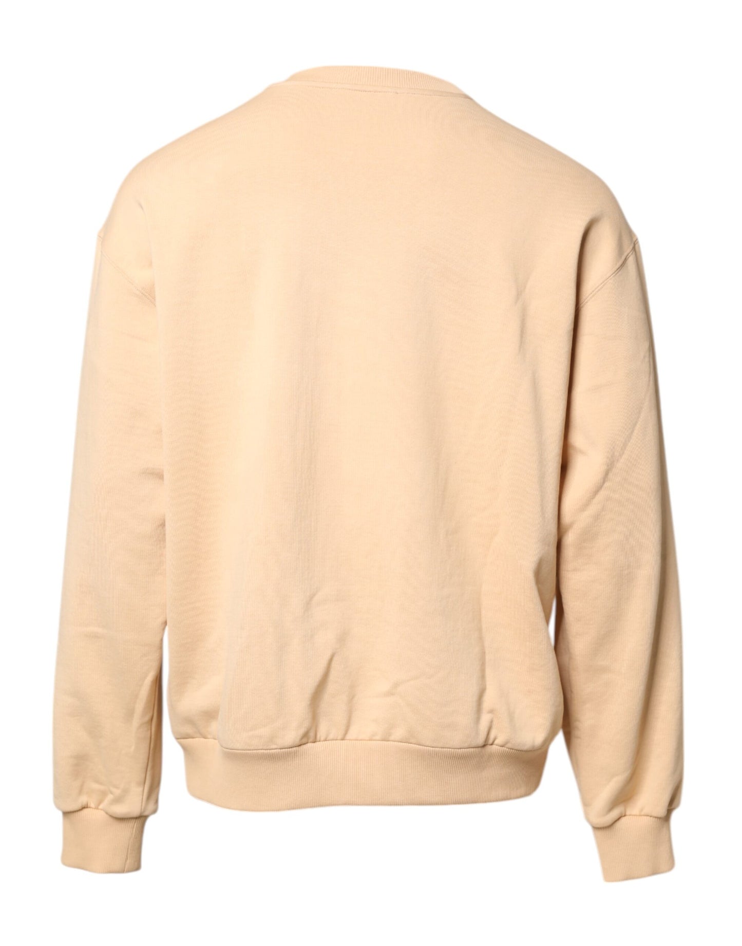 Dolce & Gabbana Beige Cherry Print Rundhalsausschnitt Pullover