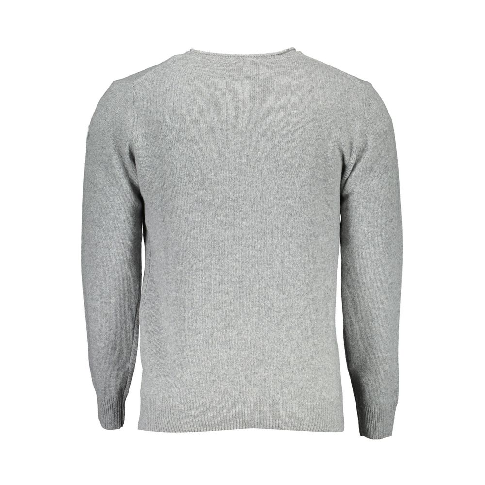 North Sails Grauer Pullover aus Wolle für Männer