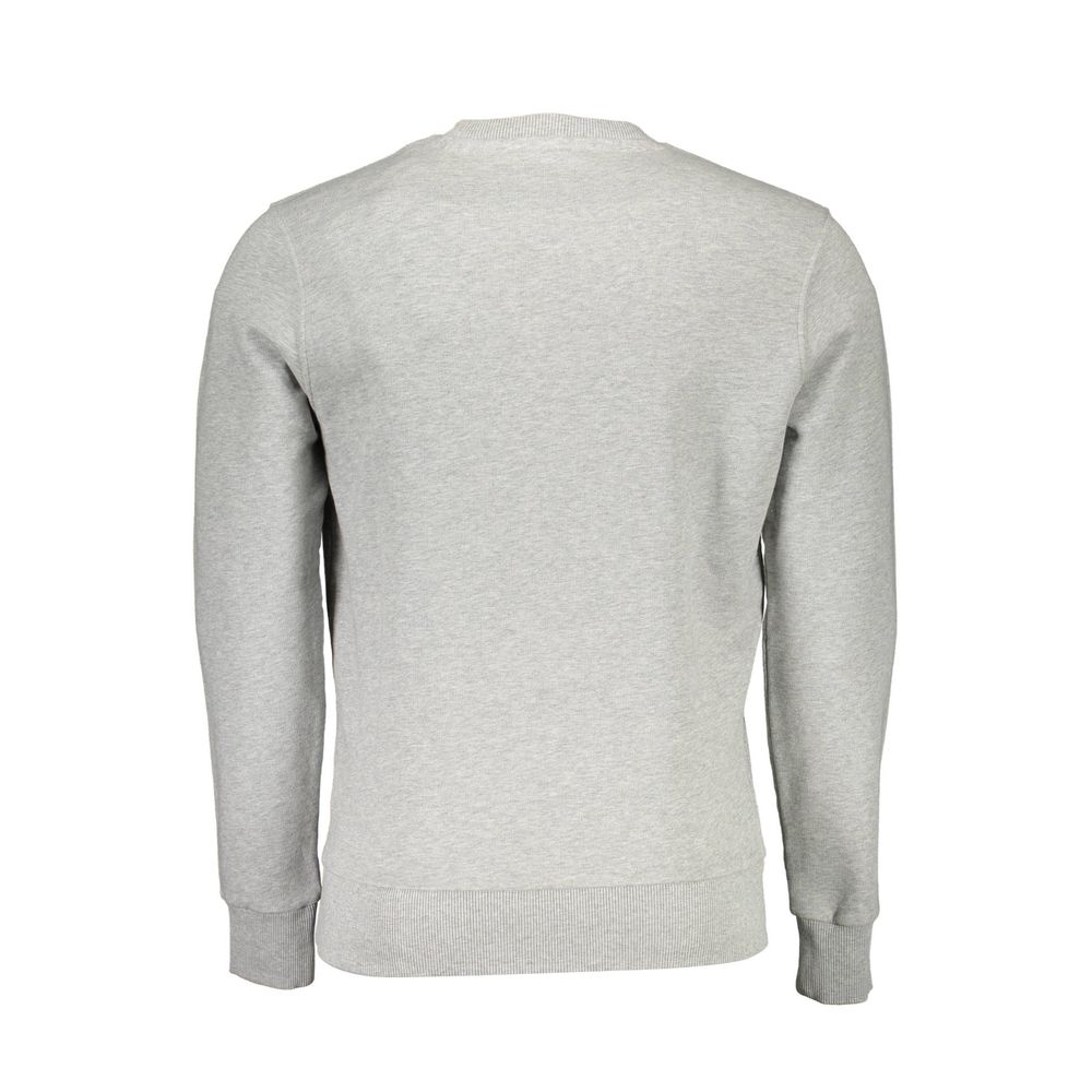 North Sails Graues Baumwoll-Unisex-Sweatshirt