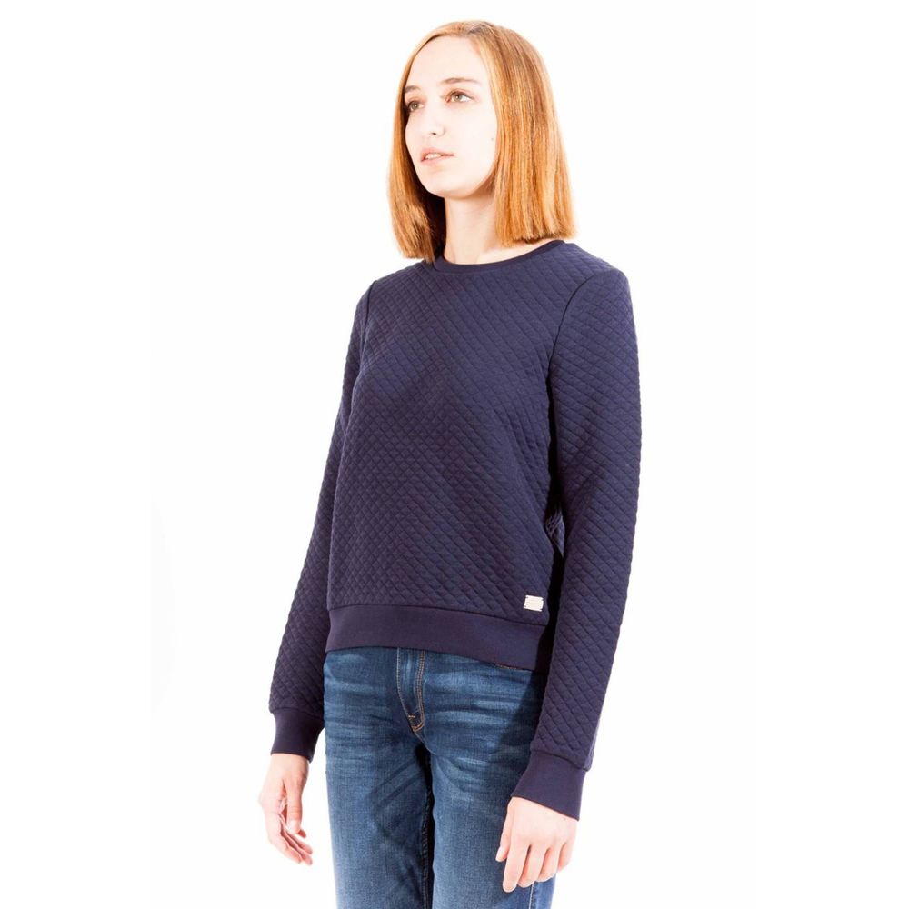 Gant Unisex-Sweatshirt aus blauer Baumwolle