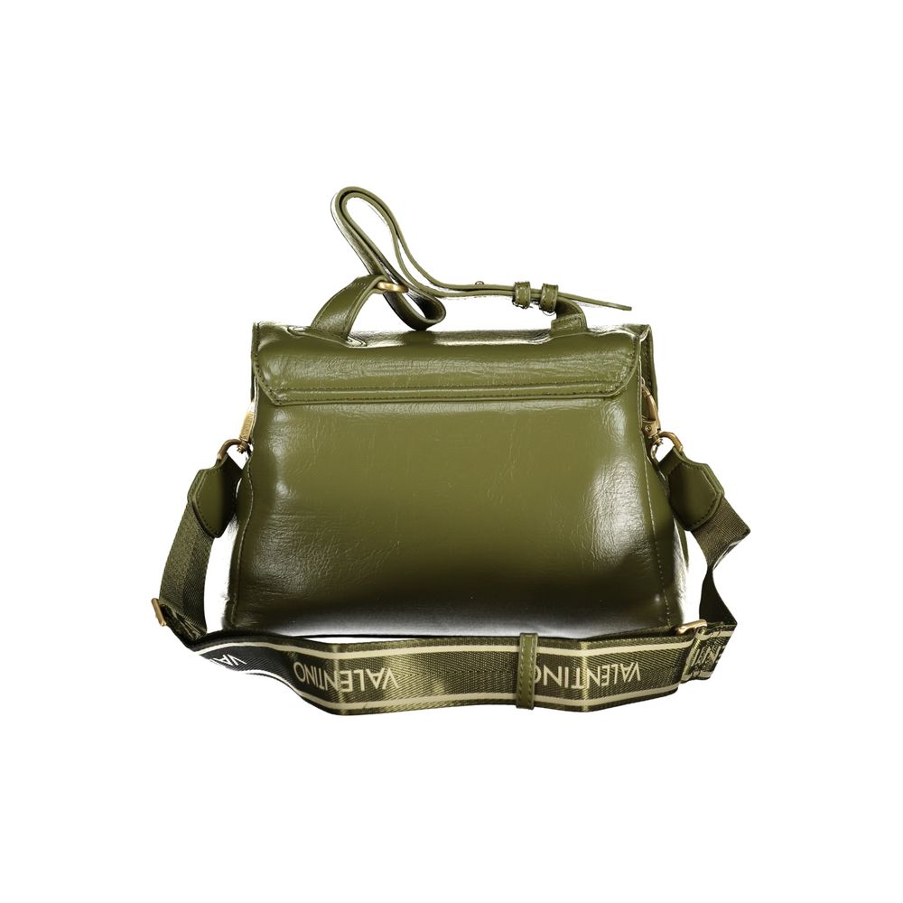 Mario Valentino Grüne Polyethylen-Handtasche