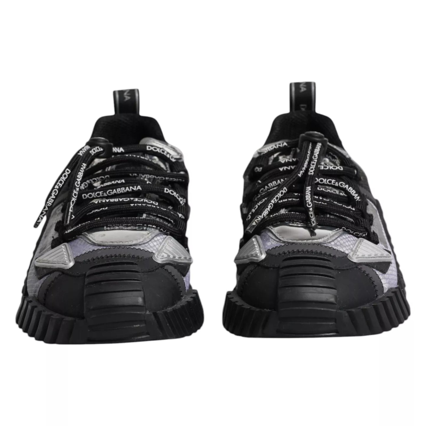 Dolce & Gabbana Multicolor Lace Up Low Top NS1 Turnschuhe Schuhe
