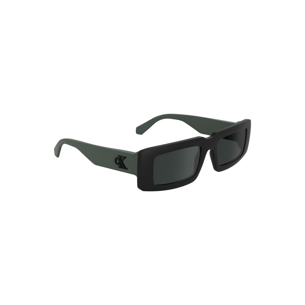 Calvin Klein Schwarze Sonnenbrille aus biobasiertem Stoff für Männer