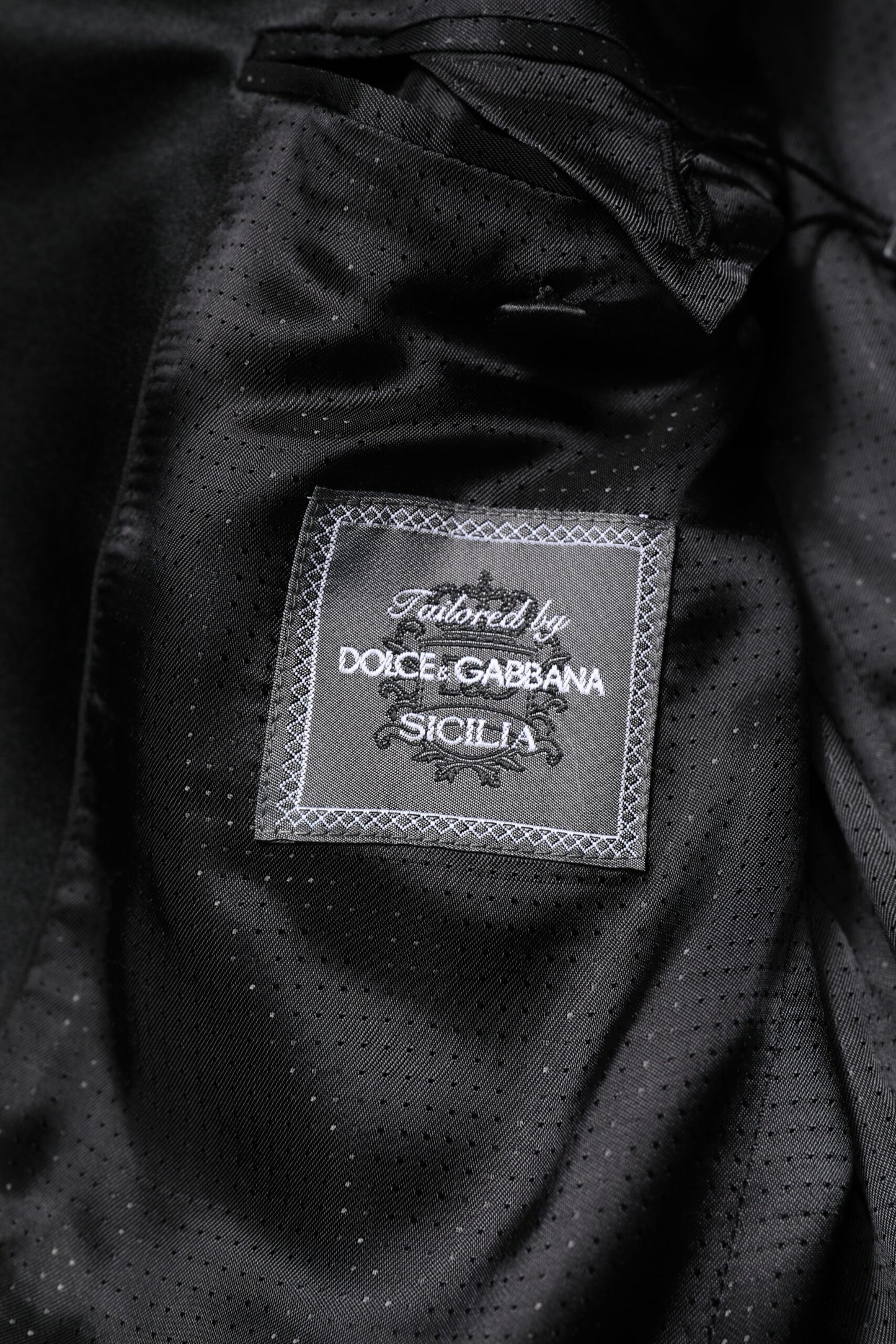 Dolce & Gabbana Lila SICILIA Mantel mit Paillettenverzierung Jacke
