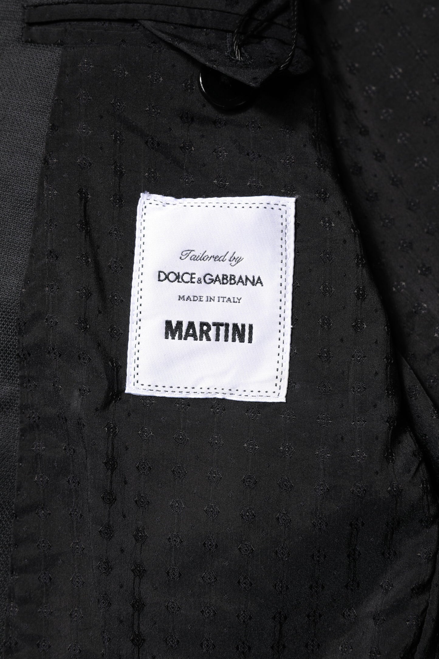 Dolce & Gabbana Dunkelgrauer MARTINI 2-tlg. einreihiger Anzug