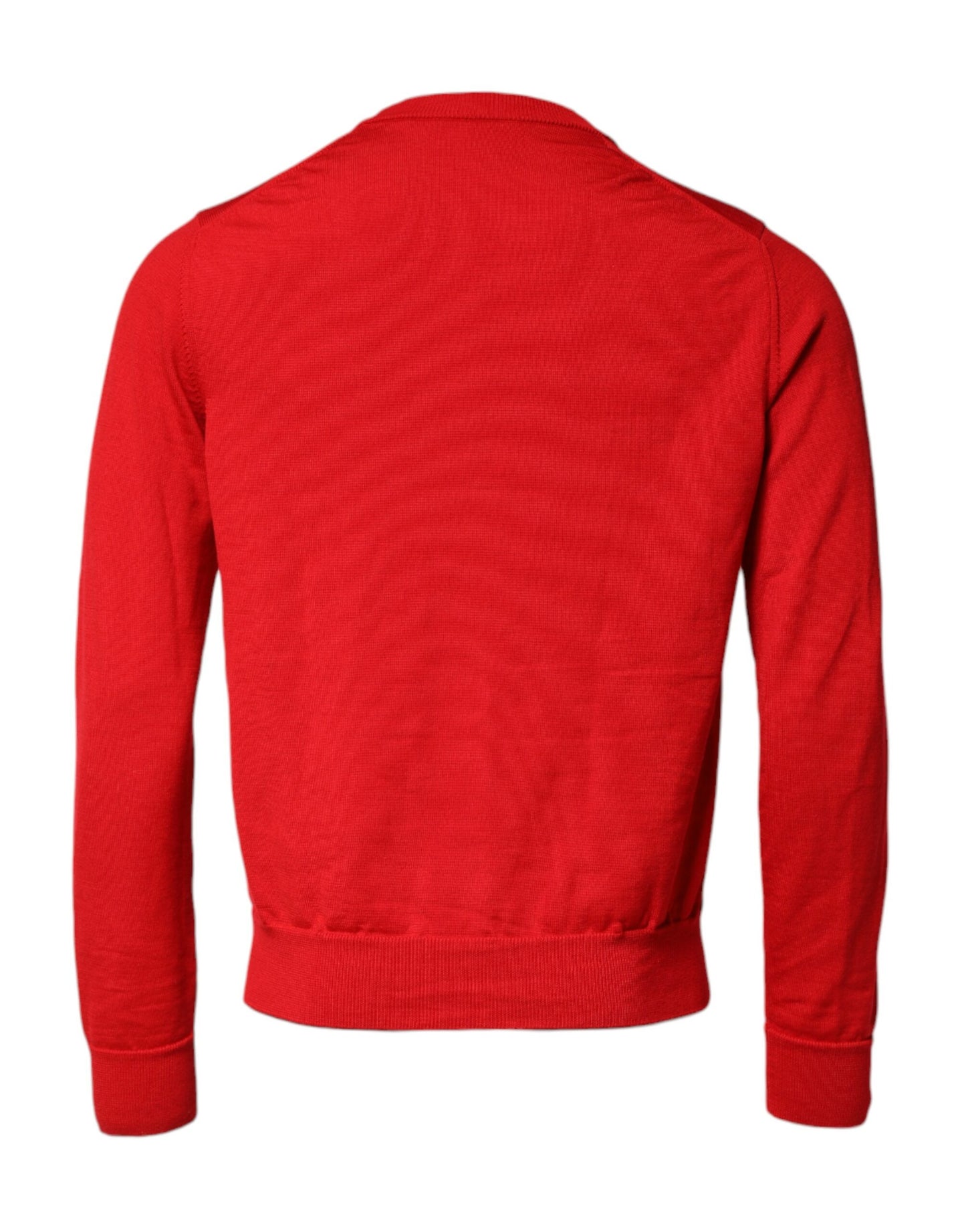 Dolce & Gabbana Rotes Auge Druck Rundhalsausschnitt Männer Pullover Sweater