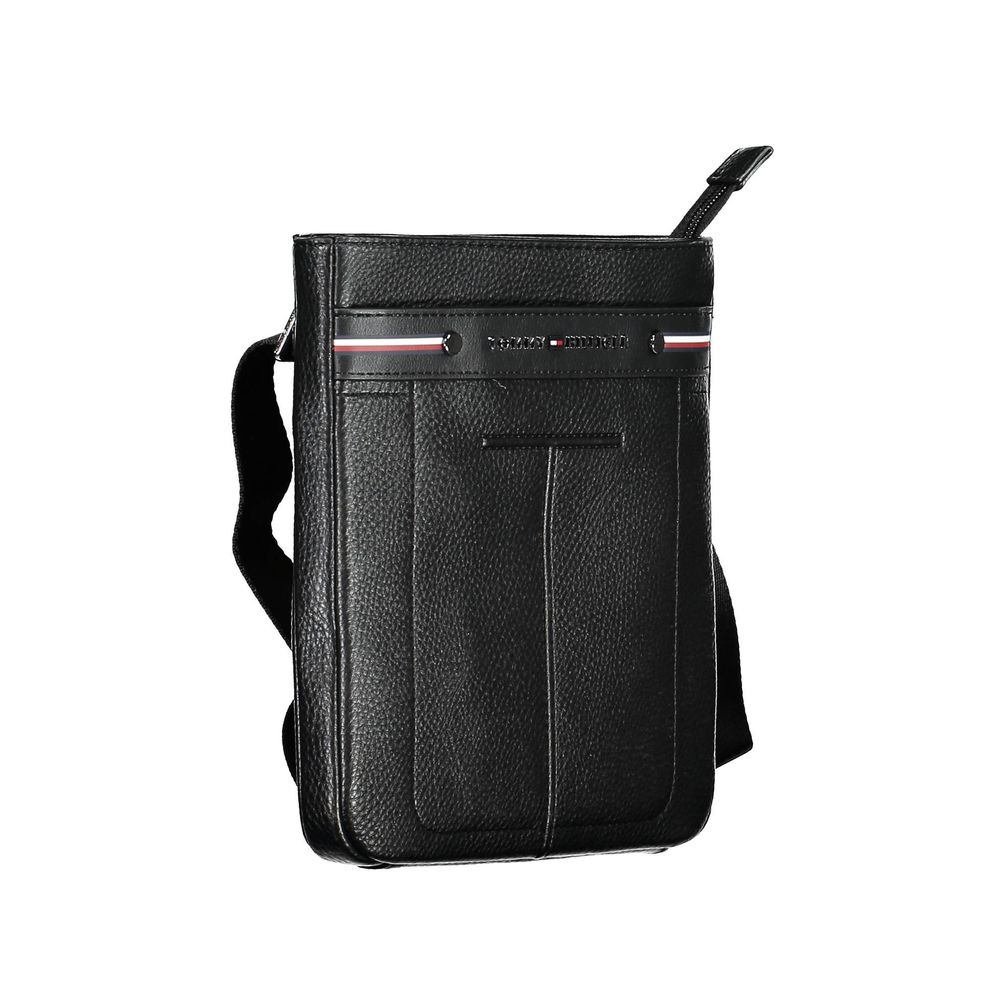Tommy Hilfiger Schwarze Polyethylen Männer Umhängetasche