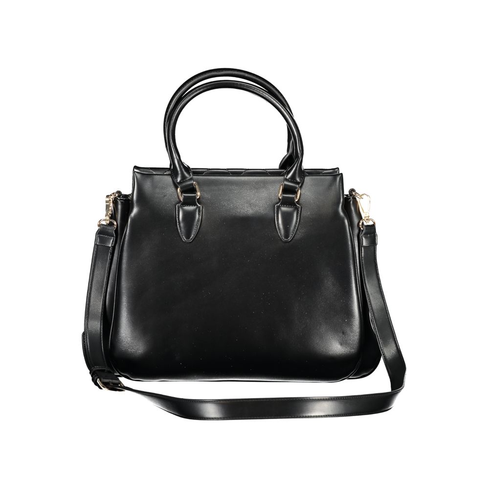 Mario Valentino Schwarz Polyethylen Frauen Handtasche