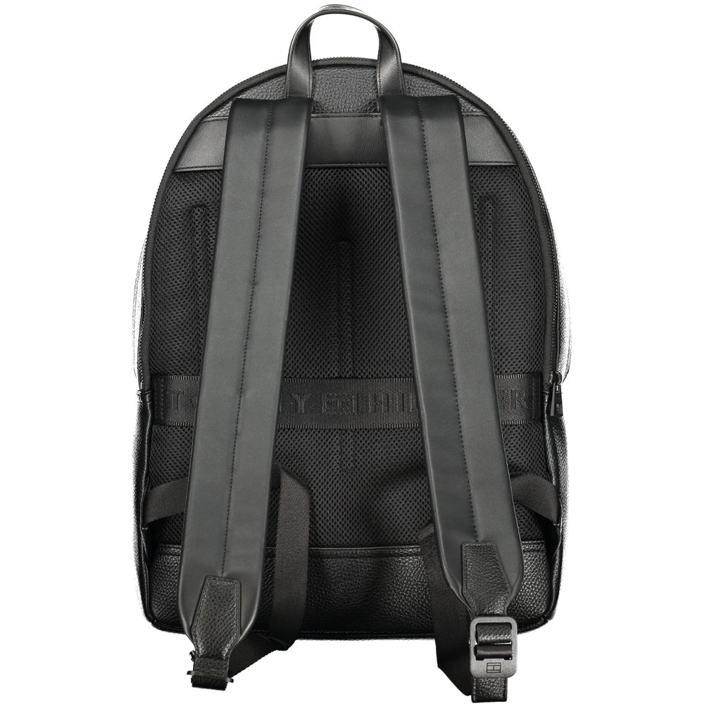 Tommy Hilfiger Schwarzer Polyester-Rucksack für Männer