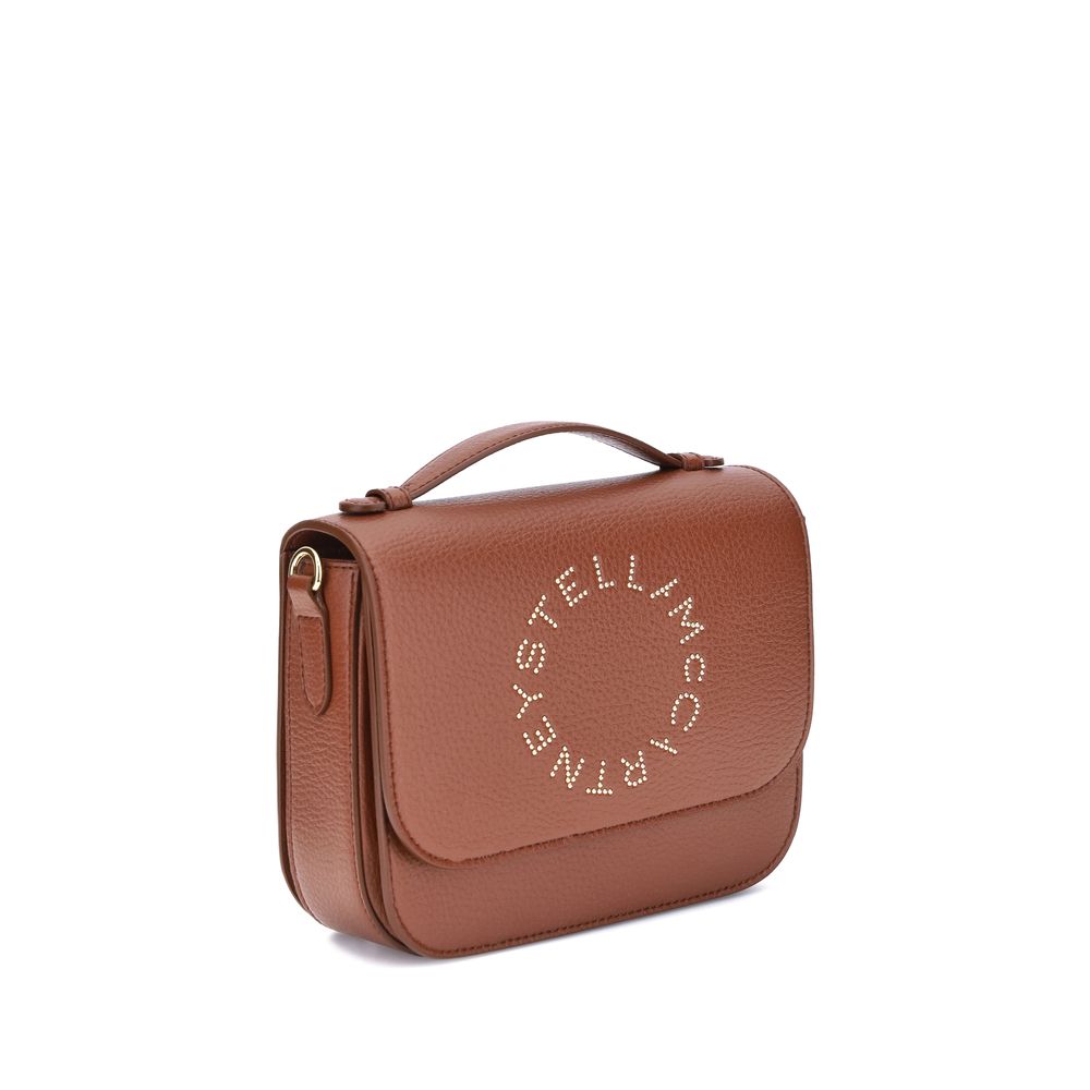 Stella McCartney Logo-Klappentasche Eco Geprägt Körnig Alter