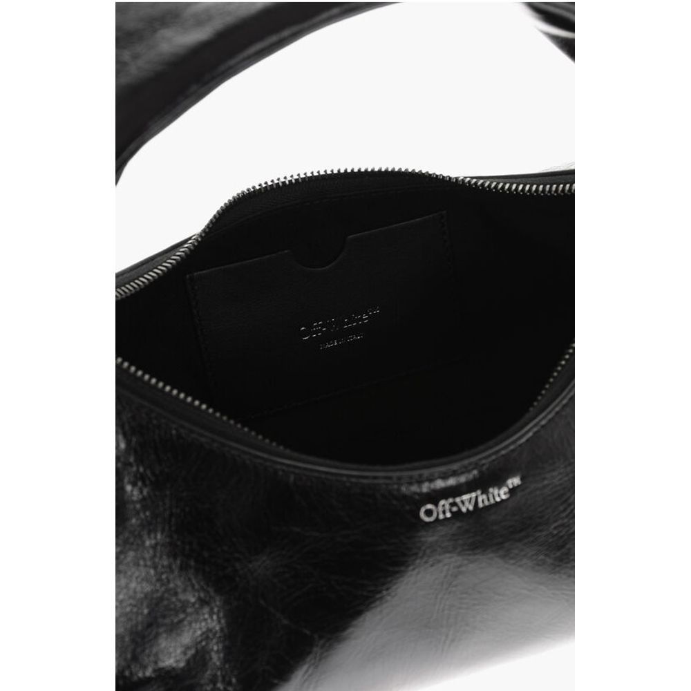Off-White ARCADE Umhängetasche aus Lackleder