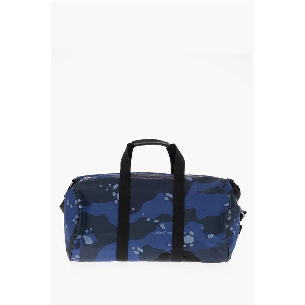 Off-White Reisetasche mit Camouflage-Motiv