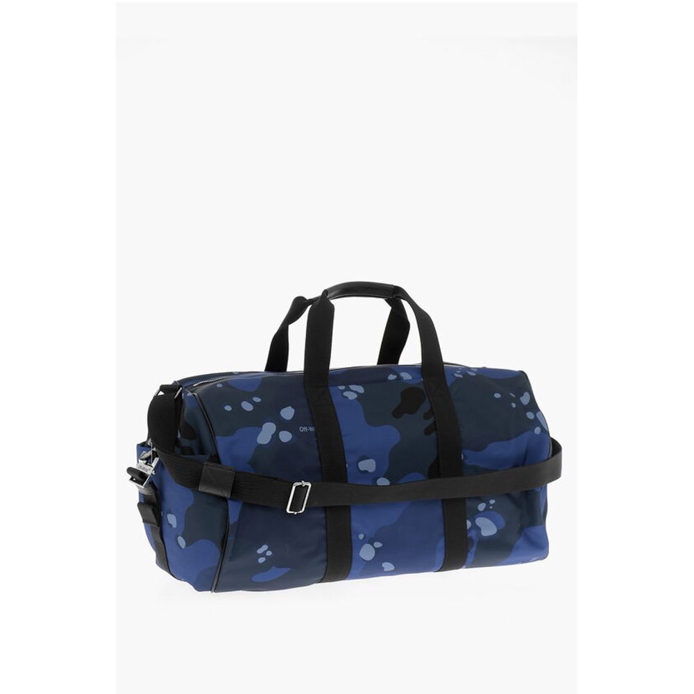 Off-White Reisetasche mit Camouflage-Motiv