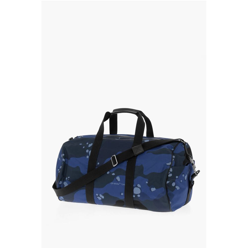 Off-White Reisetasche mit Camouflage-Motiv