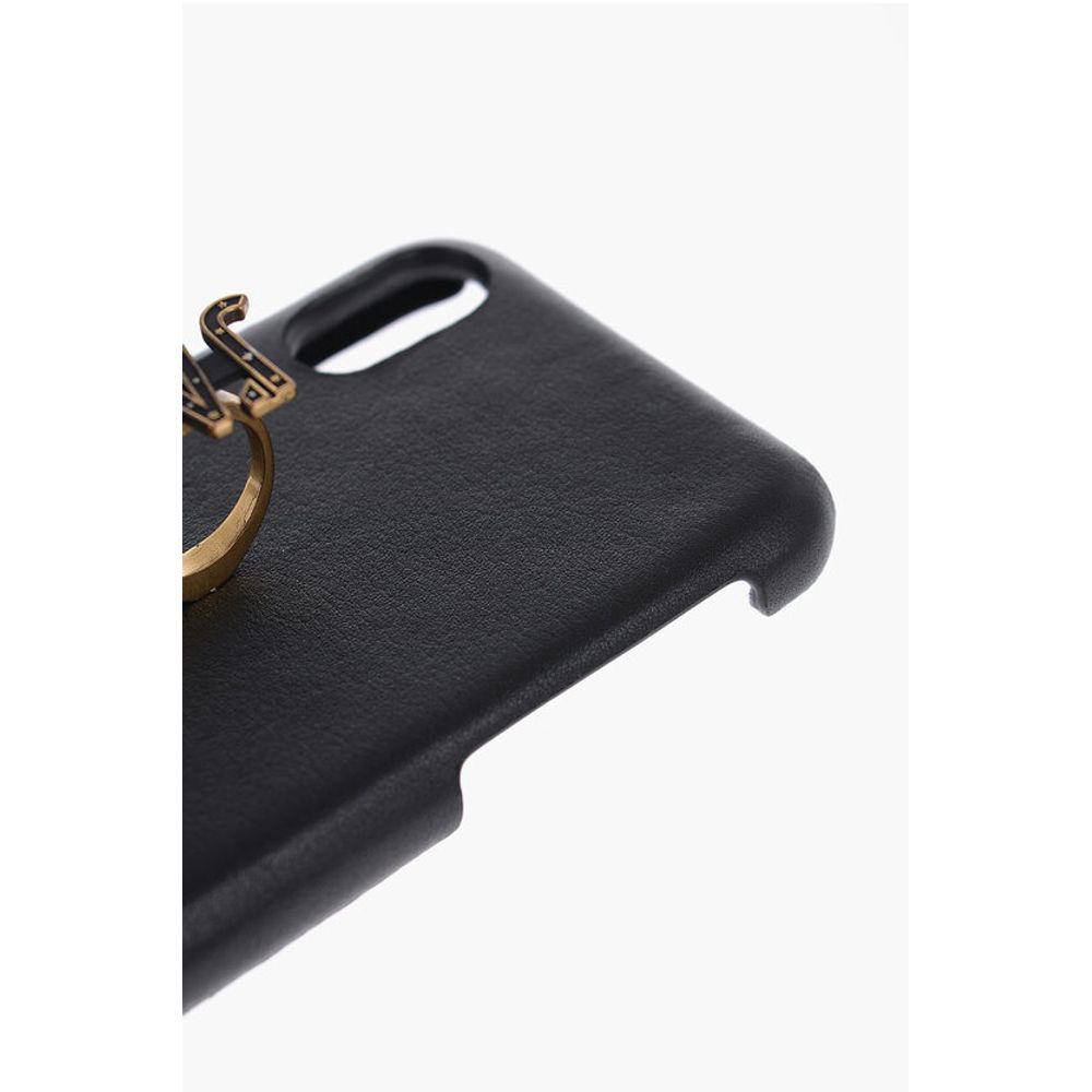 Dior Iphone X/XS J'ADIOR Ledertasche mit Metalldetails
