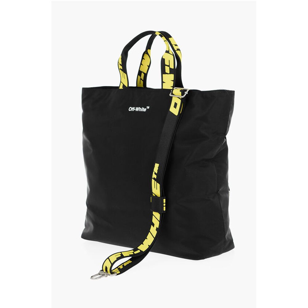 Off-White HARDCORE Tragetasche aus Nylon mit Griffen mit Logo