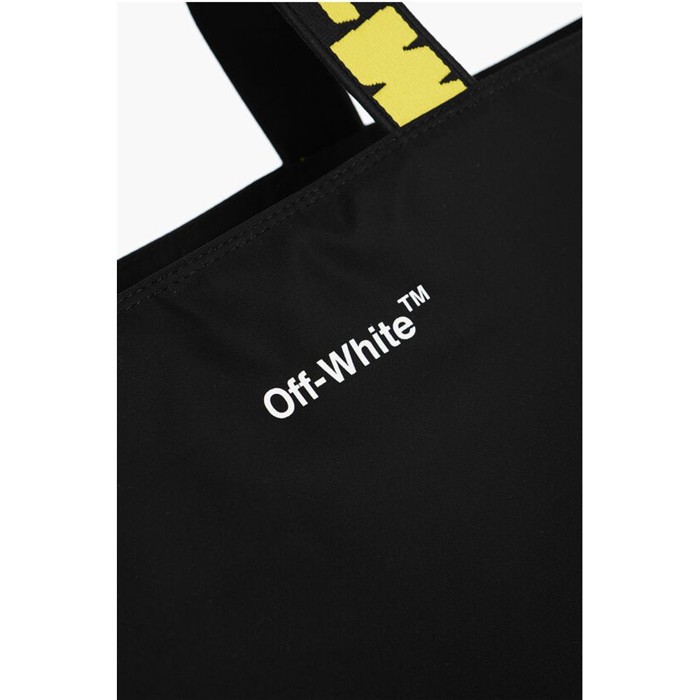 Off-White HARDCORE Tragetasche aus Nylon mit Griffen mit Logo