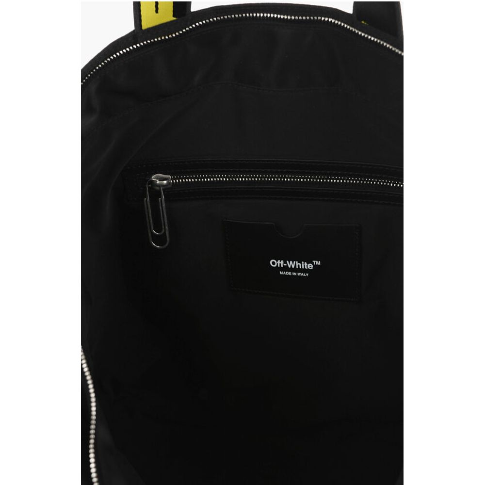 Off-White HARDCORE Tragetasche aus Nylon mit Griffen mit Logo