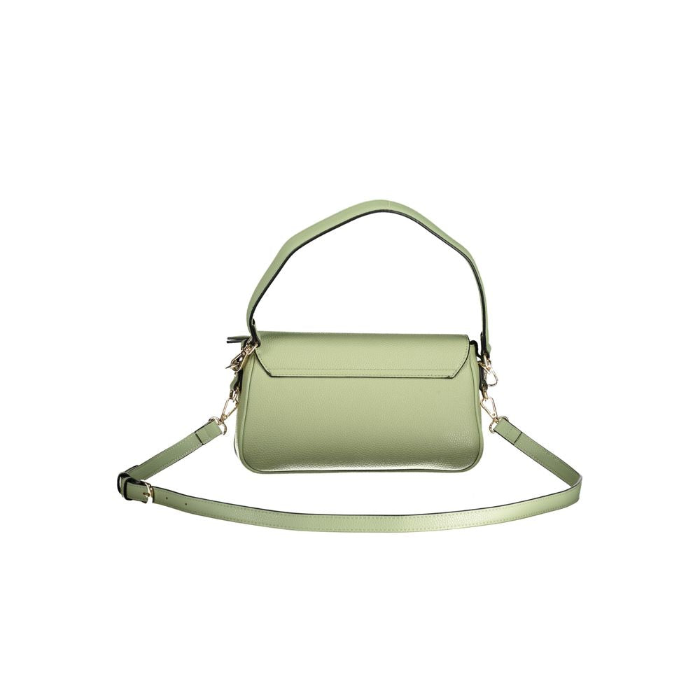 Mario Valentino Grüne Polyethylen-Handtasche
