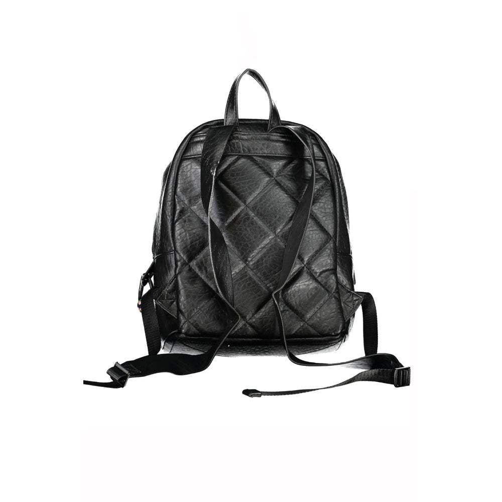 Desigual Schwarzer Polyethylen-Rucksack