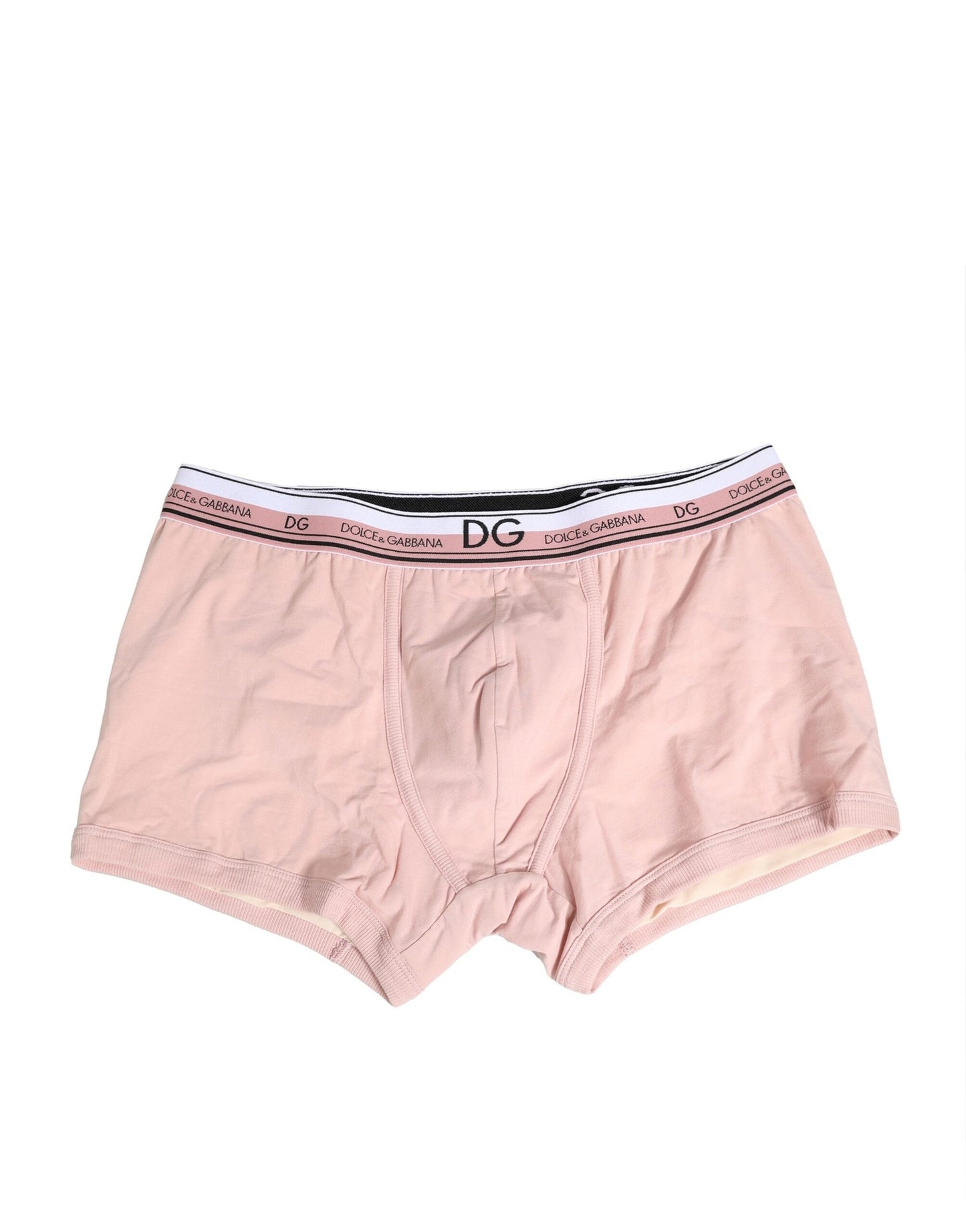Dolce & Gabbana Peach Cotton Stretch Regular Boxer Unterwäsche