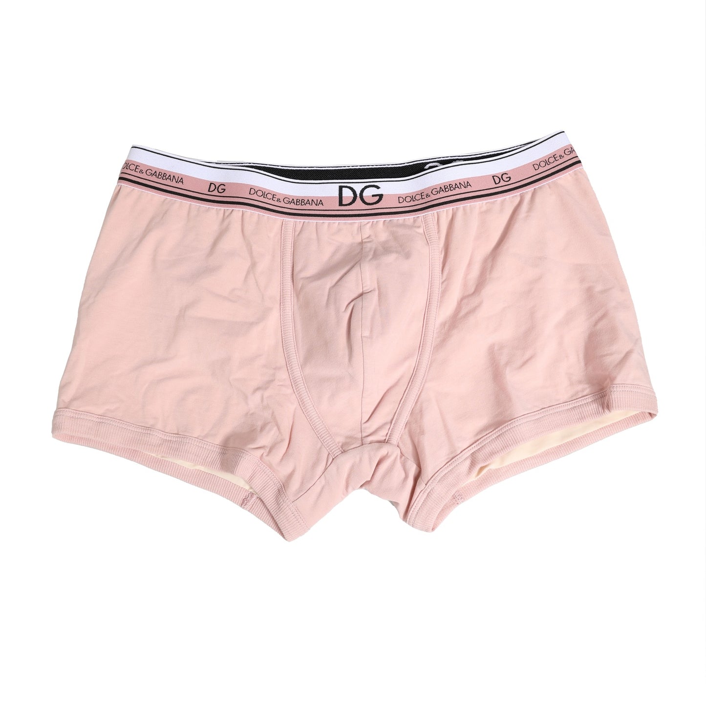 Dolce & Gabbana Peach Cotton Stretch Regular Boxer Unterwäsche