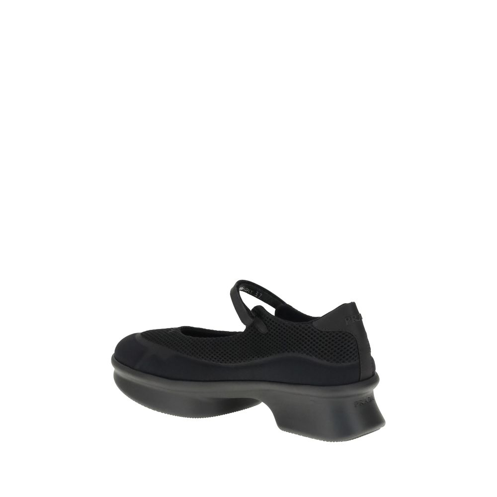 Prada Maschen-Ballerinas