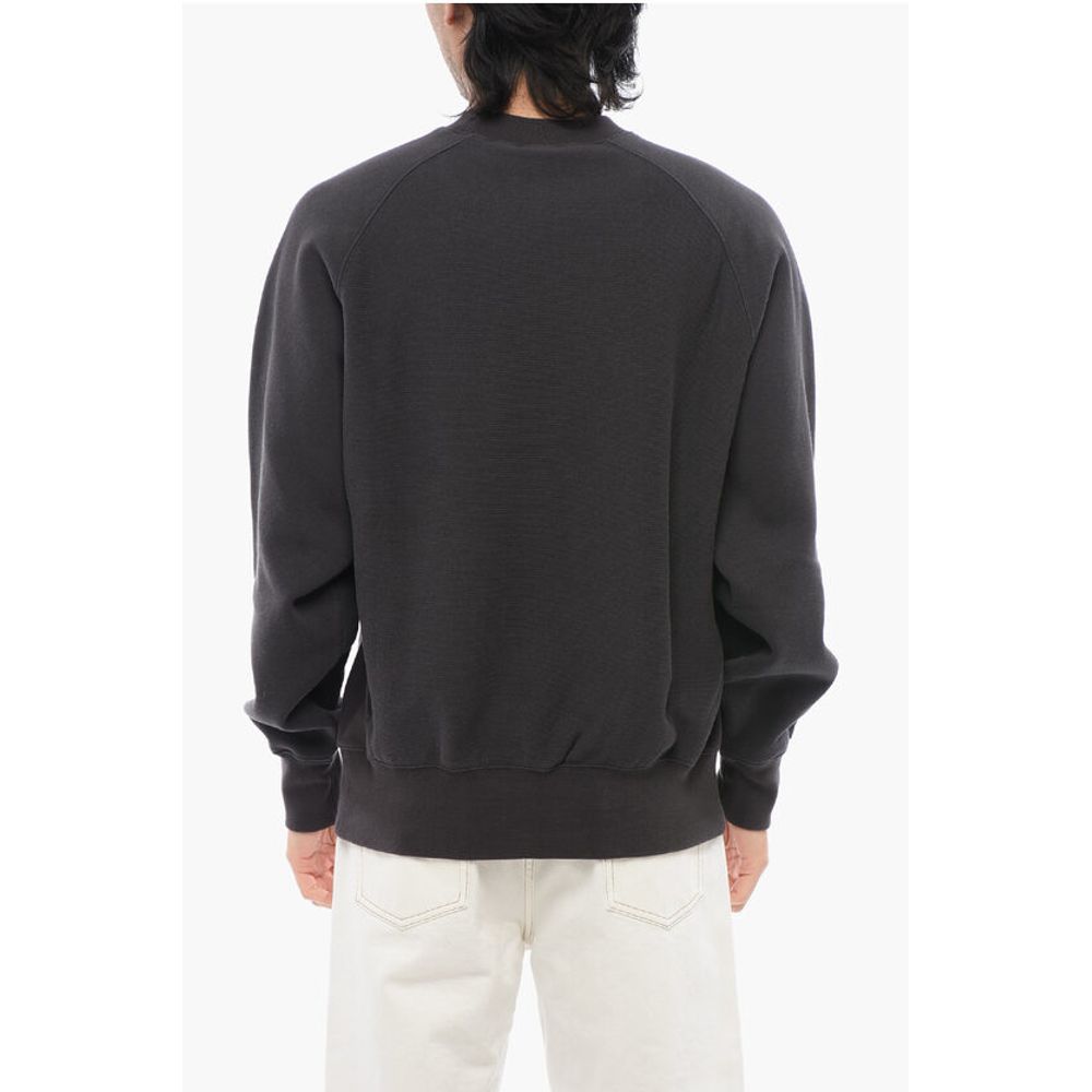 Champion Sweatshirt mit Rundhalsausschnitt und Stickerei aus Baumwollvlies NEW YORK