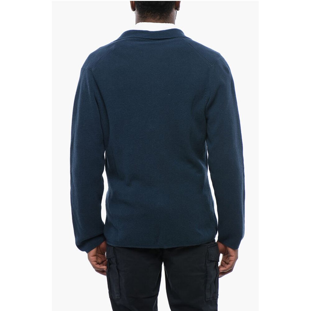Altea Strickjacke aus Leinen mit Revers