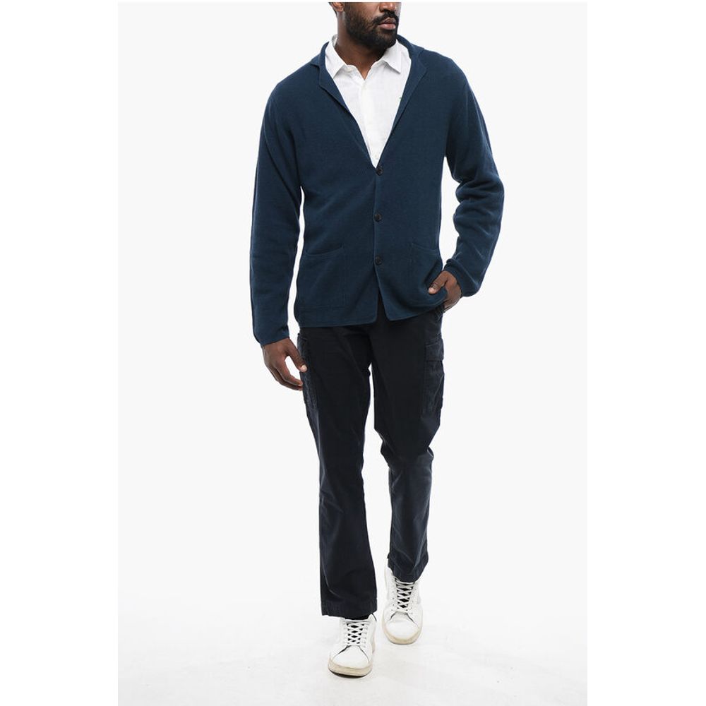 Altea Strickjacke aus Leinen mit Revers