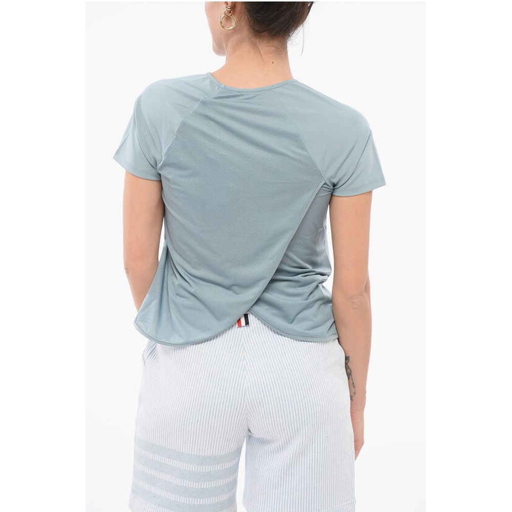 Armani EMPORIO Tech-T-Shirt mit Logo-Aufnäher