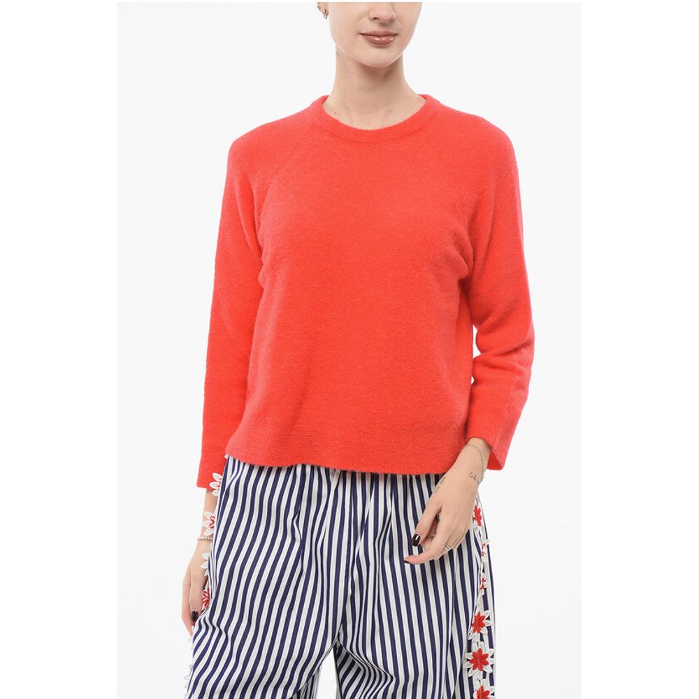 Armani EMPORIO Pullover mit Rundhalsausschnitt aus Wollmischung