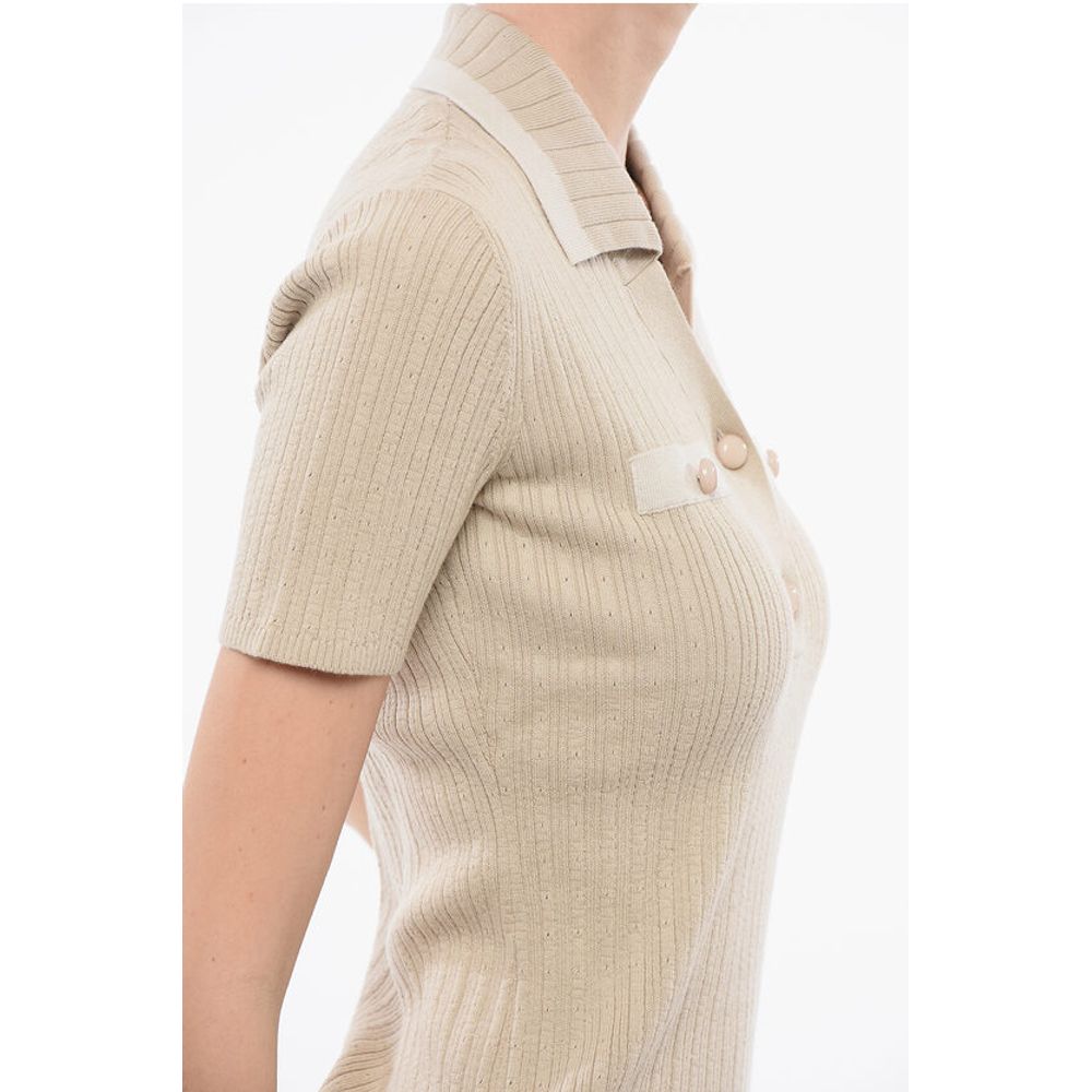 Armani EMPORIO ICON Gerippter Pullover mit Polokragen
