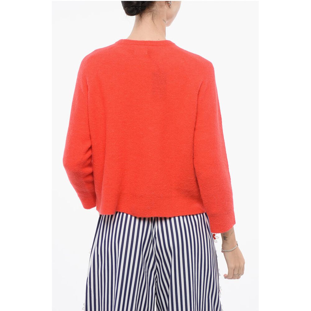 Armani EMPORIO Pullover mit Rundhalsausschnitt aus Wollmischung
