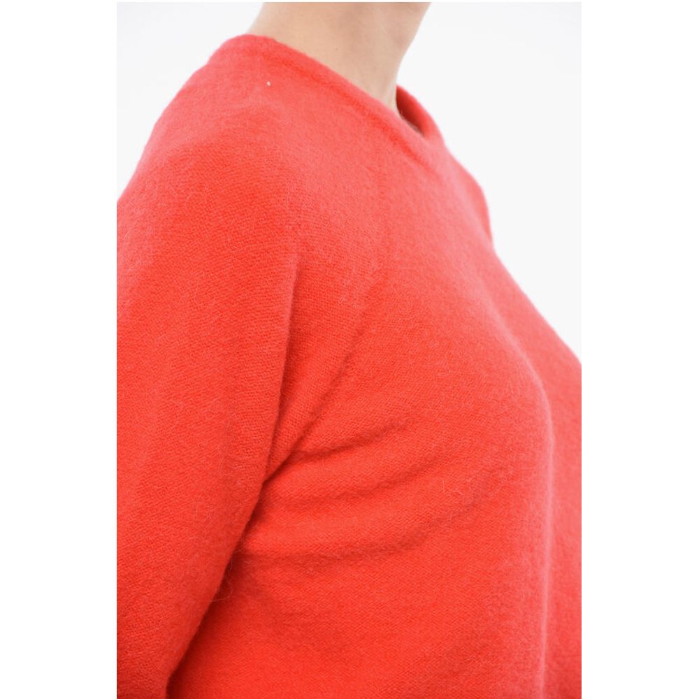 Armani EMPORIO Pullover mit Rundhalsausschnitt aus Wollmischung